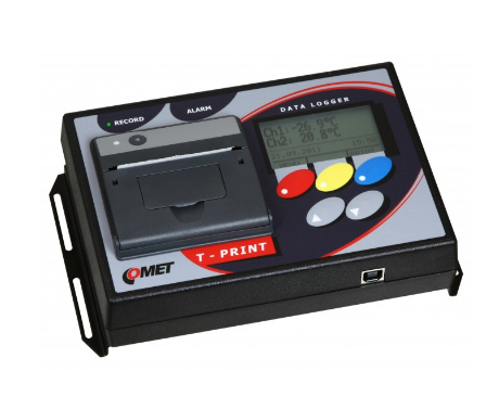 Comet T-PRINT G0241 temperature recorder with printer, 2x binary input