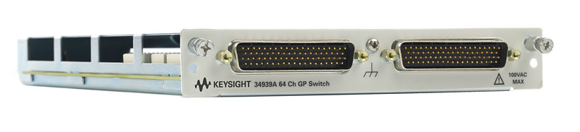 keysight 64-channel form a general purpose switch for 34980a, 34939a