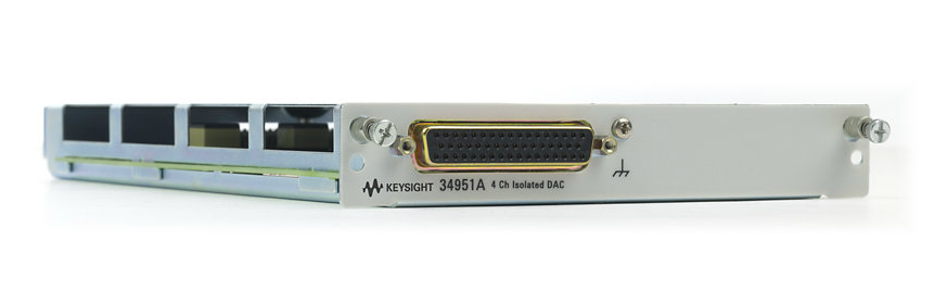 keysight 4-channel d/a converter with waveform memory for 34980a, 34951a