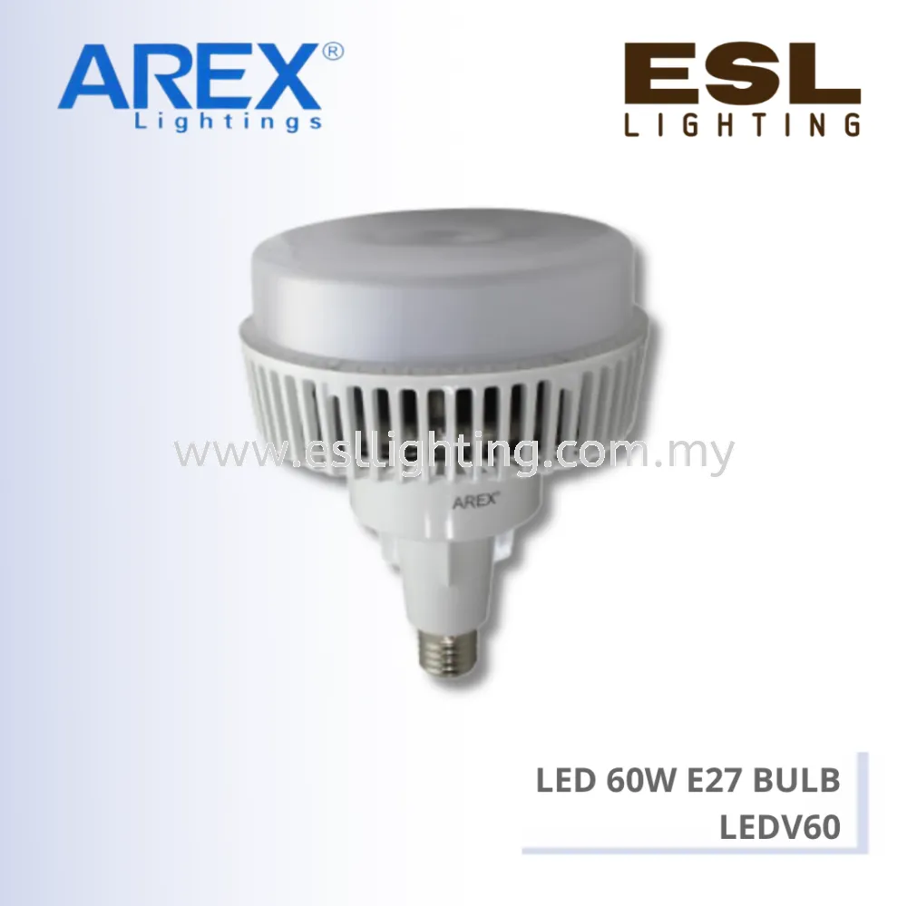 AREX LED 60W E27 BULB - LEDV60