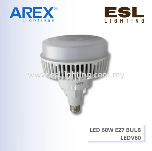 AREX LED 60W E27 BULB - LEDV60