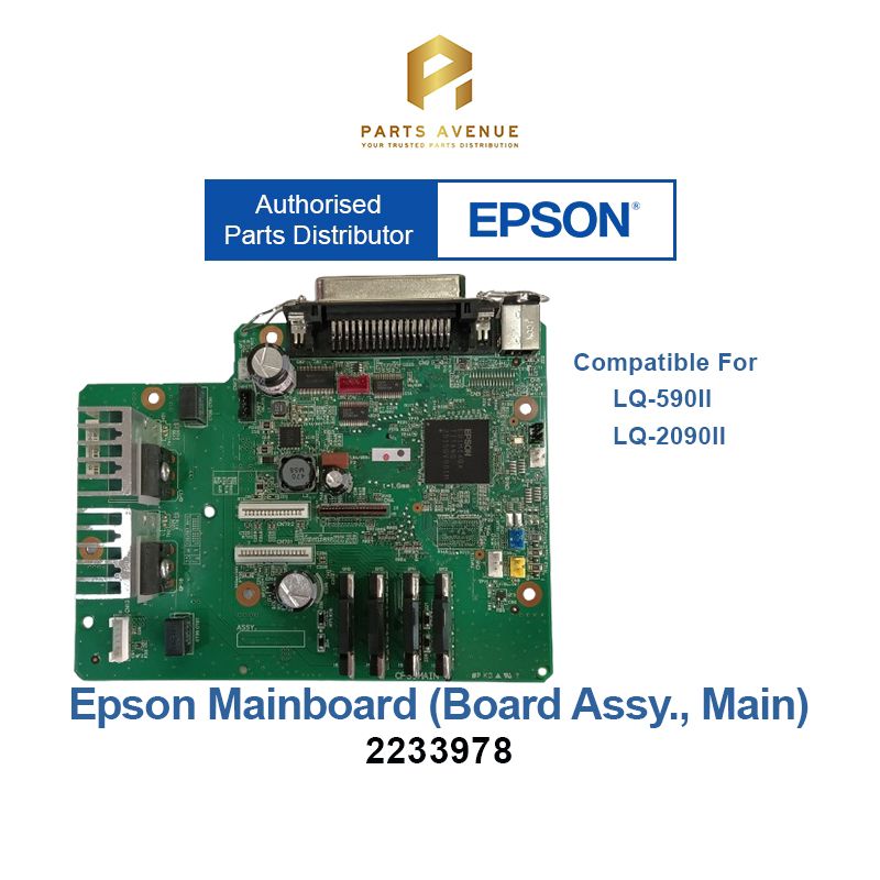 EPSON 2233978 Mainboard Main Board for LQ-590II LQ-2090II Dot Matrix Printer