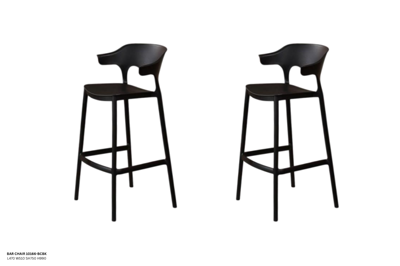 BAR CHAIR YG-10166-BCBK