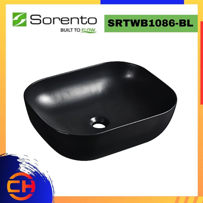 SORENTO ULTRA THIN EDGE BLACK BASINS SRTWB1086-BL