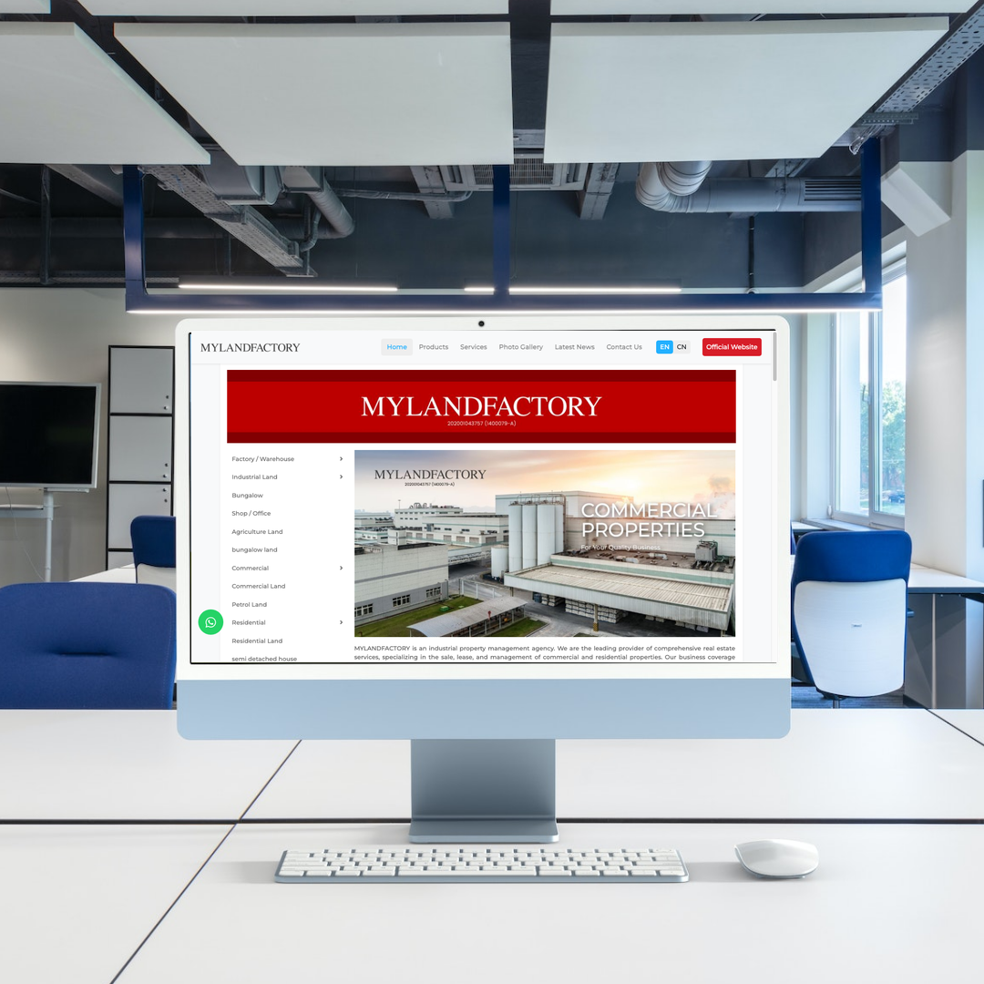 Engineering & Industrial Solutions Web Design | SEO | Digital Marketing | Johor