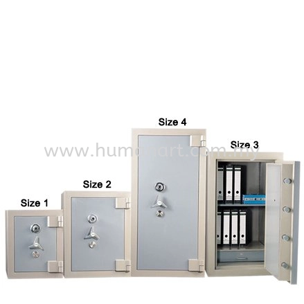 BANKER SAFETY BOX SS-AS65 BLUE GREY COLOUR  - damansara perdana | damansara mutiara | sentul