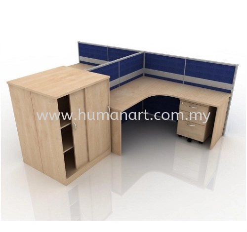 2 PARTITION PEJABAT/STESEN KERJA WORKSTATION 18 - bangsar | seputeh | cheras