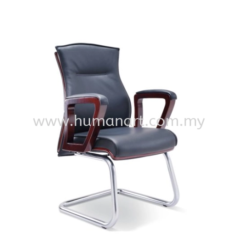 EMILY VISITOR DIRECTOR CHAIR | LEATHER OFFICE CHAIR BOTANIC SELANGOR MALAYSIA