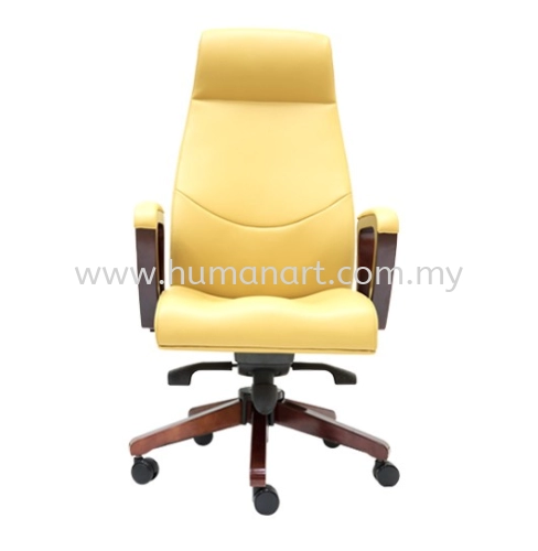 AMBER HIGH BACK DIRECTOR CHAIR | LEATHER OFFICE CHAIR SRI PETALING KL