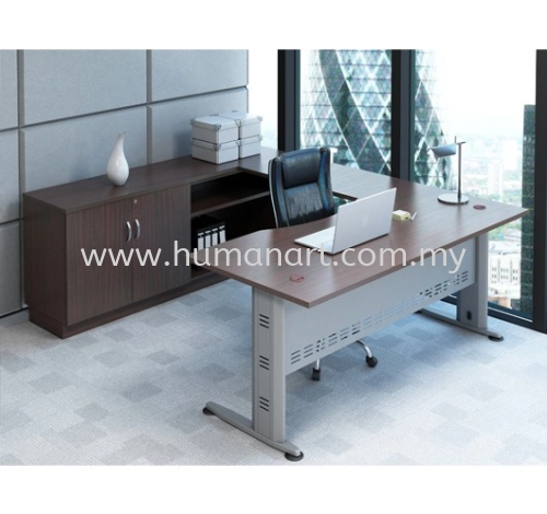 QAMAR EXECUTIVE OFFICE TABLE C/W CABINET SET QMB 11 - Bangi | Kajang | Semenyih