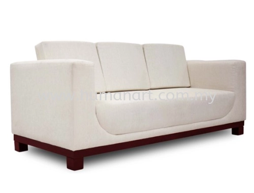 LEXIS THREE SEATER OFFICE SOFA C/W EPOXY METAL BASE - subang ss 16 | kawasan temasya | semenyih