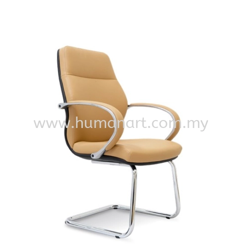 BUSSELTON VISITOR DIRECTOR CHAIR | LEATHER OFFICE CHAIR BUKIT RAJA SELANGOR