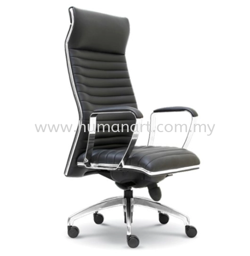 ZICA HIGH BACK DIRECTOR CHAIR | LEATHER OFFICE CHAIR KL SENTRAL MALAYSIA