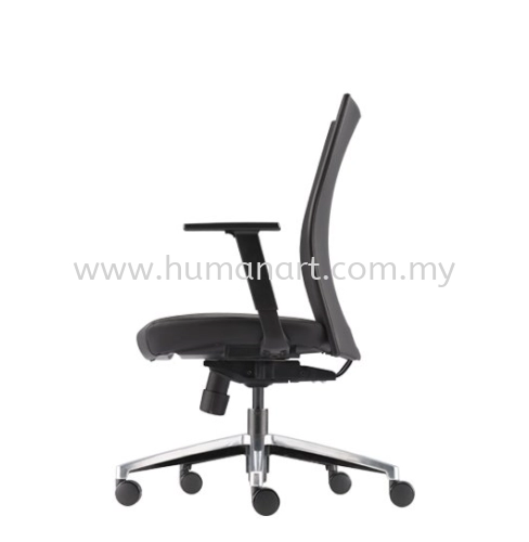 MESH MEDIUM BACK EXECUTIVE CHAIR | LEATHER OFFICE CHAIR PJ SELANGOR MALAYSIA