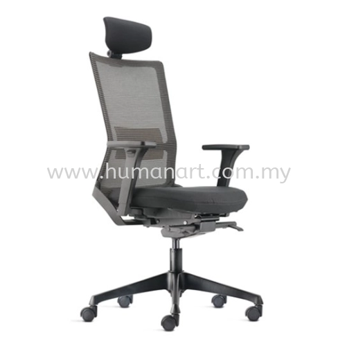 ROYSES HIGH BACK ERGONOMIC CHAIR | MESH OFFICE CHAIR UPTOWN PJ SELANGOR