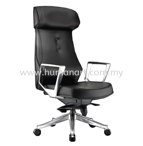 BEGONIA HIGH BACK DIRECTOR CHAIR | LEATHER OFFICE CHAIR SUBANG SELANGOR MALAYSIA