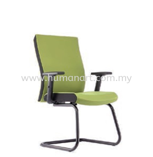 KALMIA VISITOR EXECUTIVE CHAIR | LEATHER OFFICE CHAIR BUKIT TINGGI SELANGOR