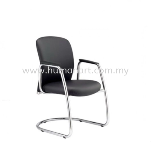 BRYON VISITOR EXECUTIVE CHAIR | LEATHER OFFICE CHAIR CYBERJAYA WP MALAYSIA