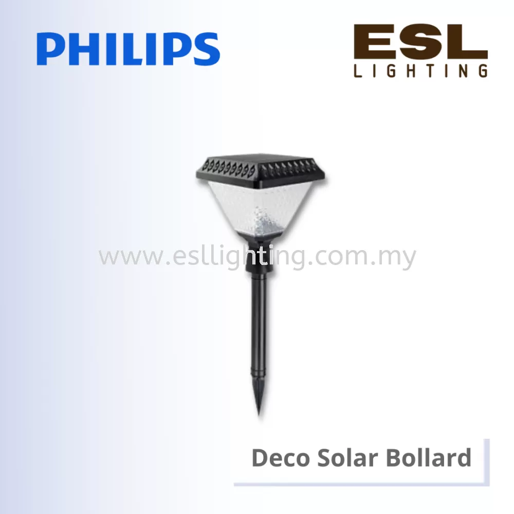 PHILIPS SOLAR LIGHTING Deco Solar Bollard - BGC050 LED2/730 S Spike