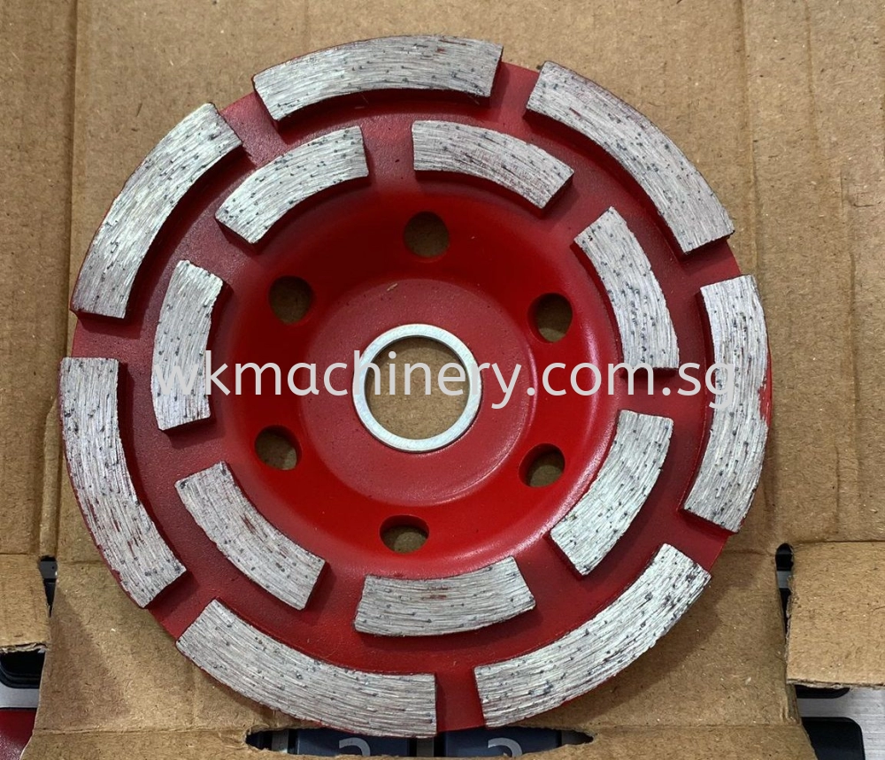 4” Diamond Cup Wheel - 2 Layer - 14 Segments