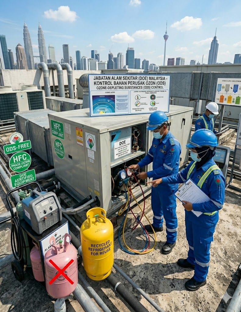 ozone depleting substances Malaysia DOE