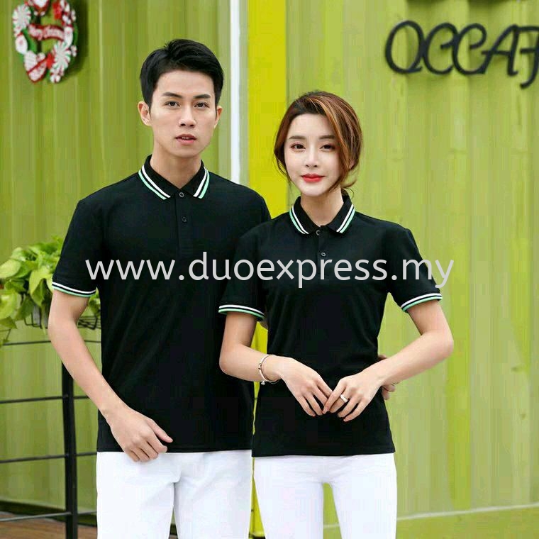 Polo Collar T-Shirt Printing KL PJ 