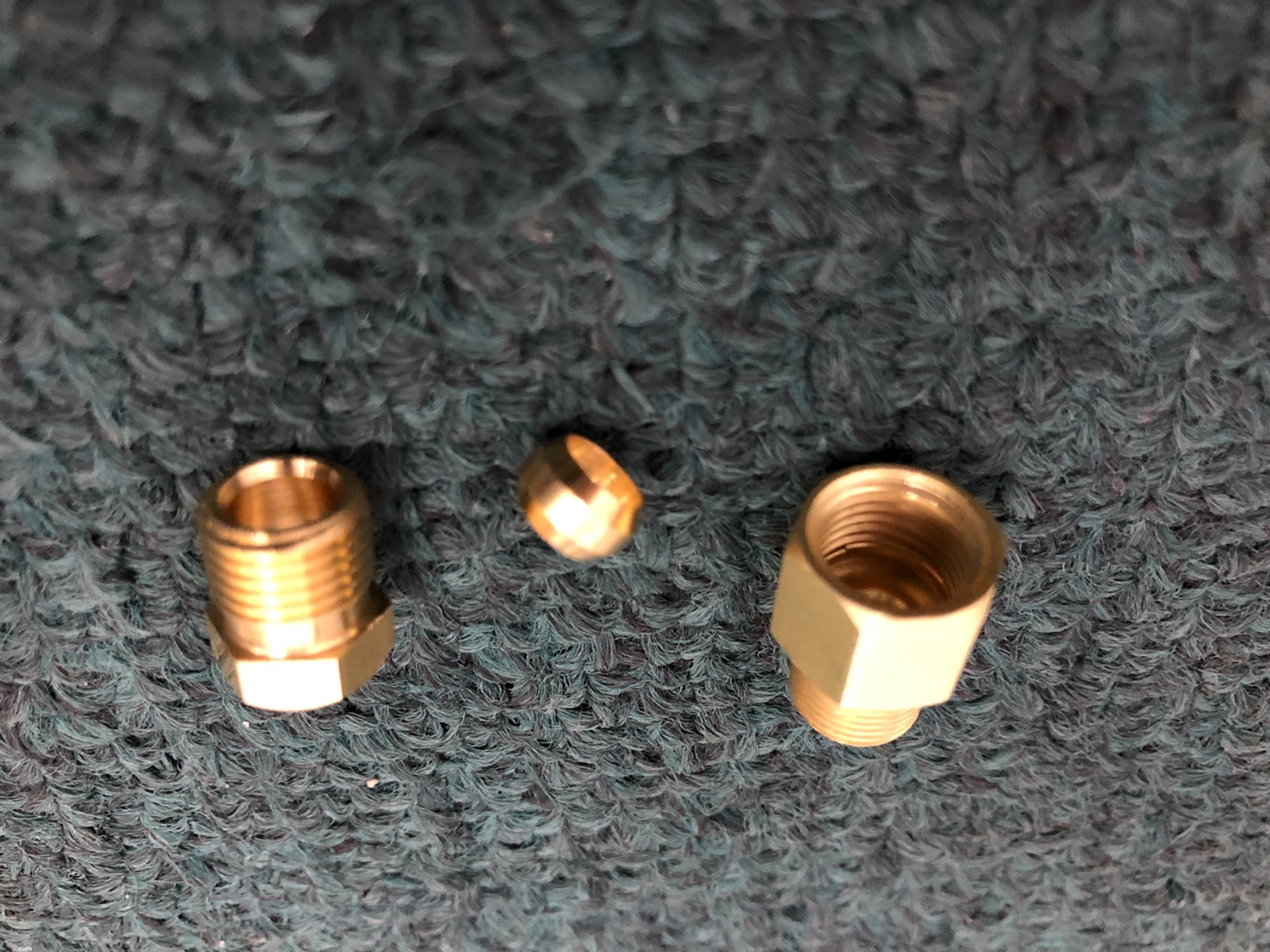6mm Copper Tube Connector With Ring