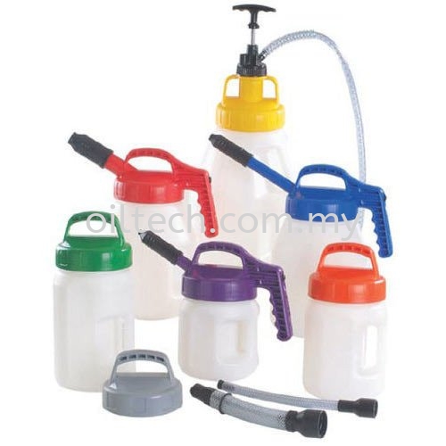 Oil handling containers (Colour Coding)