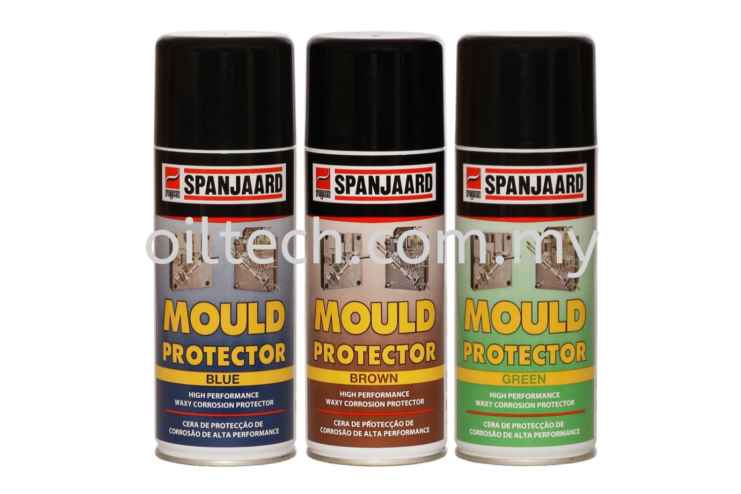 Mould Protector Oil Spray (blue, brown,green) - Spanjaard Malaysia