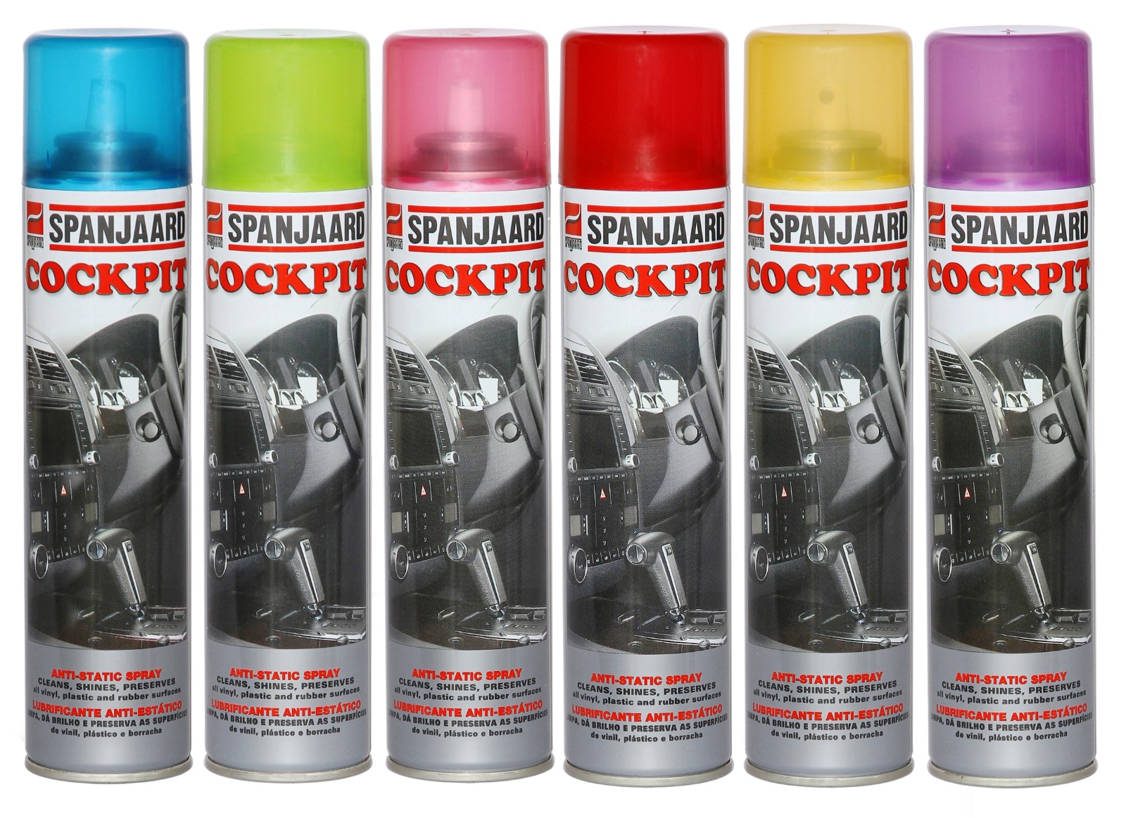 Cockpit Anti Static Spray - Spanjaard Malaysia