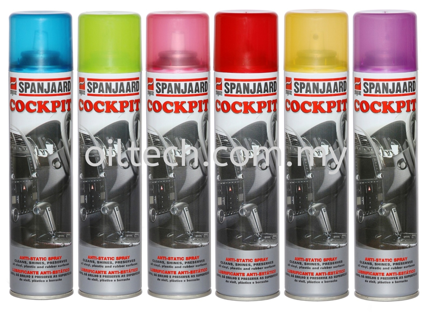 Cockpit Anti Static Spray - Spanjaard Malaysia