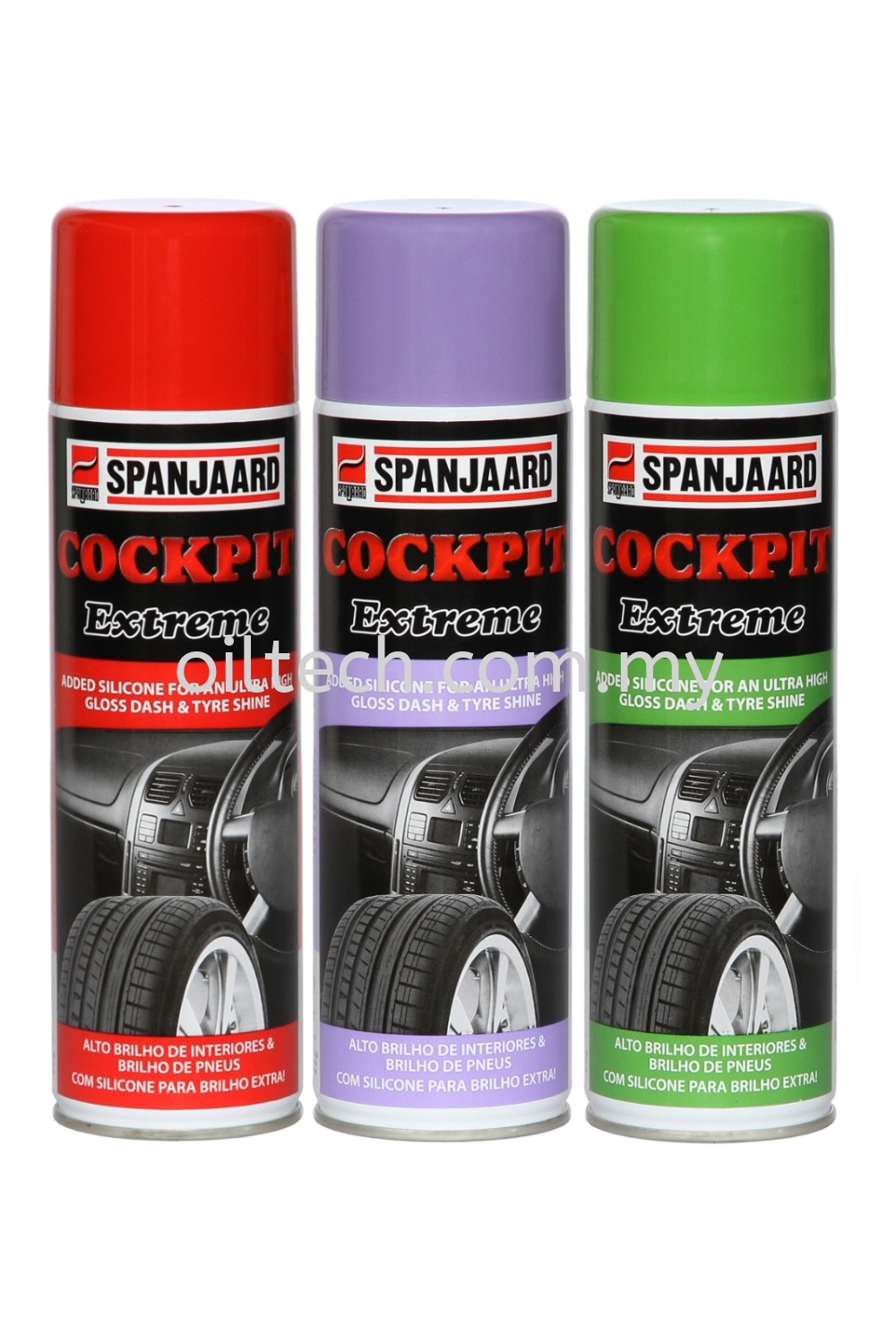 Cockpit Silicone Spray Cleaner - Spanjaard Malaysia