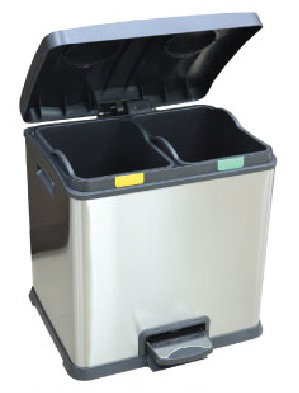 EH Recycle Rejoice Step Bin 24L