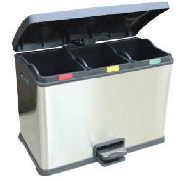 EH Recycle Rejoice Step Bin 36L