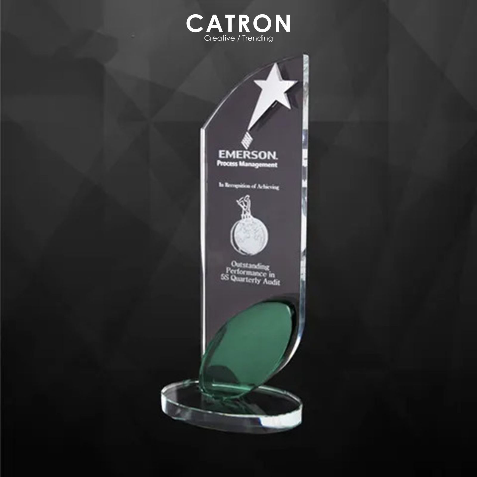 9171 - CRYSTAL PLAQUE