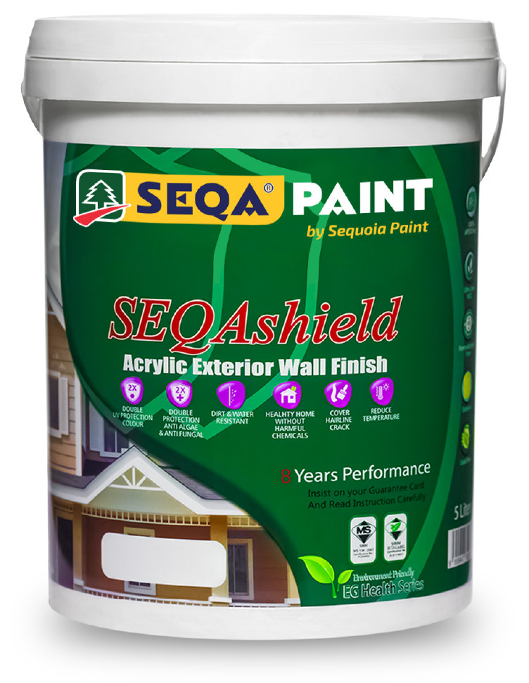 SEQAShield Acrylic Exterior Wall Finish Paint