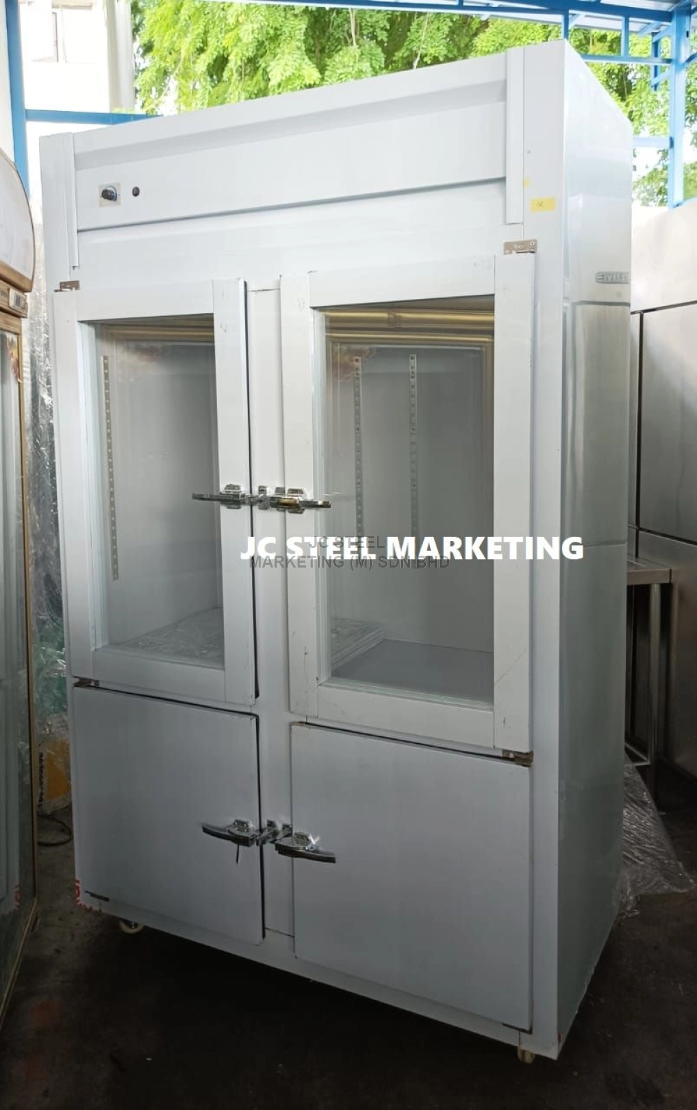 4 door Upright Chiller Freezer (Piping System)