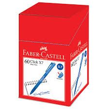 FABER CASTELL Click X7 Ball Pen 0.7 Blue