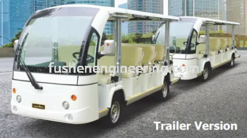 FUSHEN Trailer Version 29 Seater Sightseeing Bus (Model:DN-14T)