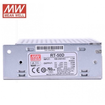 Mean Well RT-50D RT-50B RT-65C RT-125C RT-65C RD-125A Well Dual Triple Ouad Output Power Supply Unit 5V 24V 35W MEANWELL Malaysia