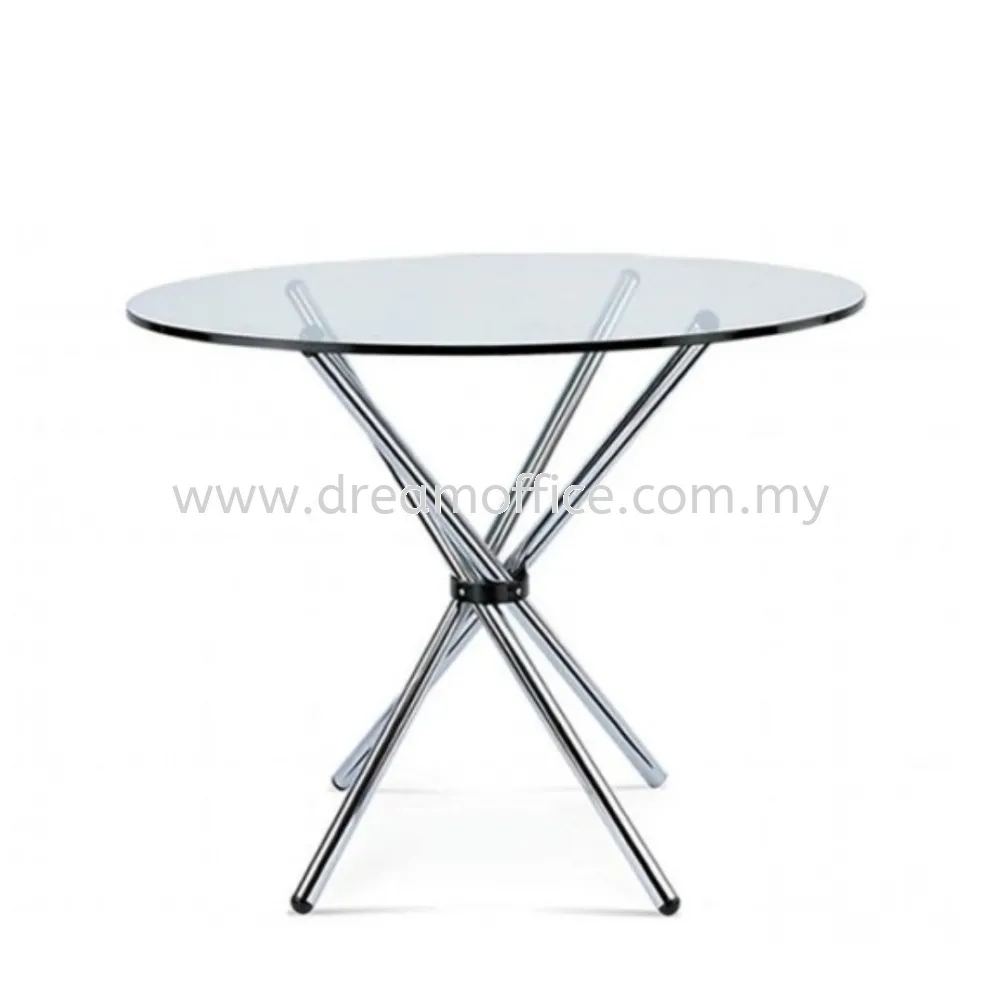 Designer Glass Round Table | Modern Round Table | Discussion Table ...