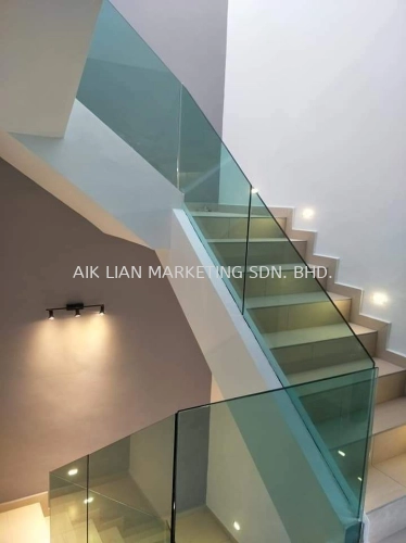 HANDRAIL TEMPERED GLASS INSTALLATION SERVICE AT SAUJANA IMPIAN | SETIA ALAM | SUNWAY CITY | TAMAN BERKELEY | GLENMARIE | SRI ANDALAS KLANG