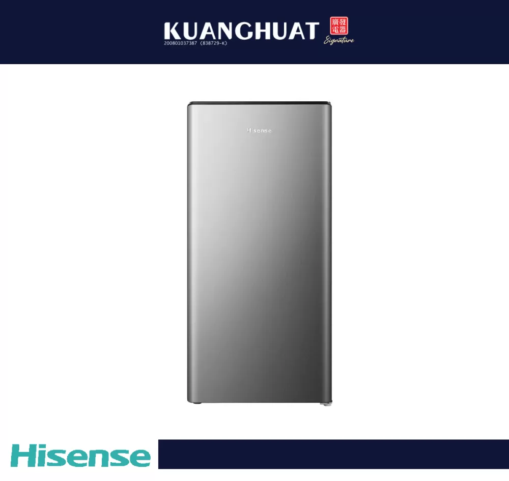 [PRE-ORDER 7 DAYS] HISENSE 170L Single Door Refrigerator RR197D4AGN1