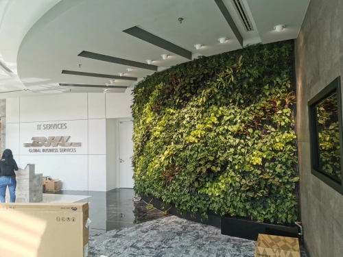 DHL IT Services | THL Green Wall