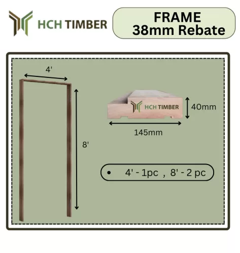 Frame 4' x 8' - Nyatoh