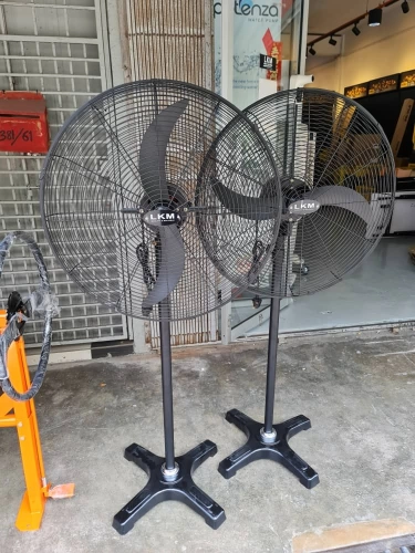 LKM HEAVY DUTY 190W 26'' INDUSTRIAL STAND FAN