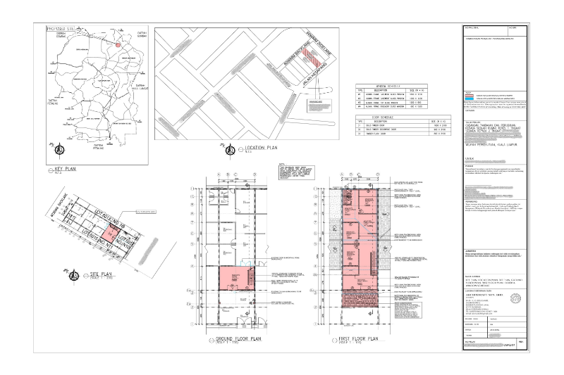 Kuala Lumpur City Hall (DBKL) Architect Services & Drawing Submission Services