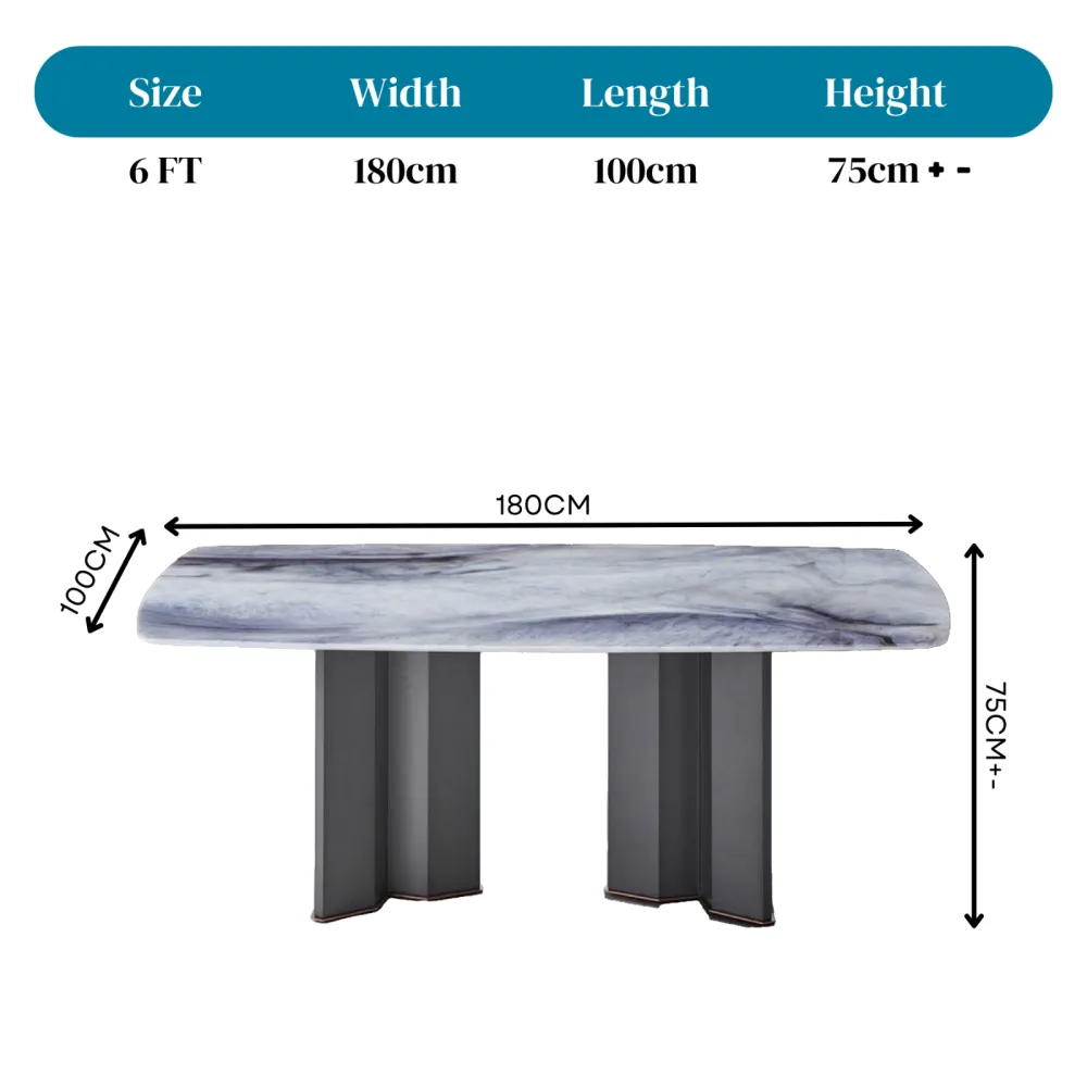 Noble Lime Dining Table