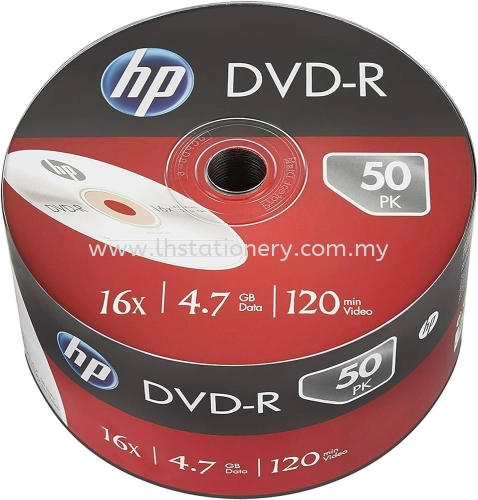 HP DVD -R 4.7GB Recordable Blank Digital 