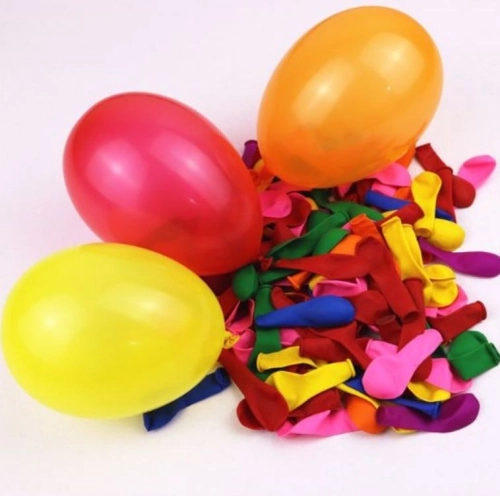 9 inch Standard Balloon Assorted Color 50pcs (B-9S50)